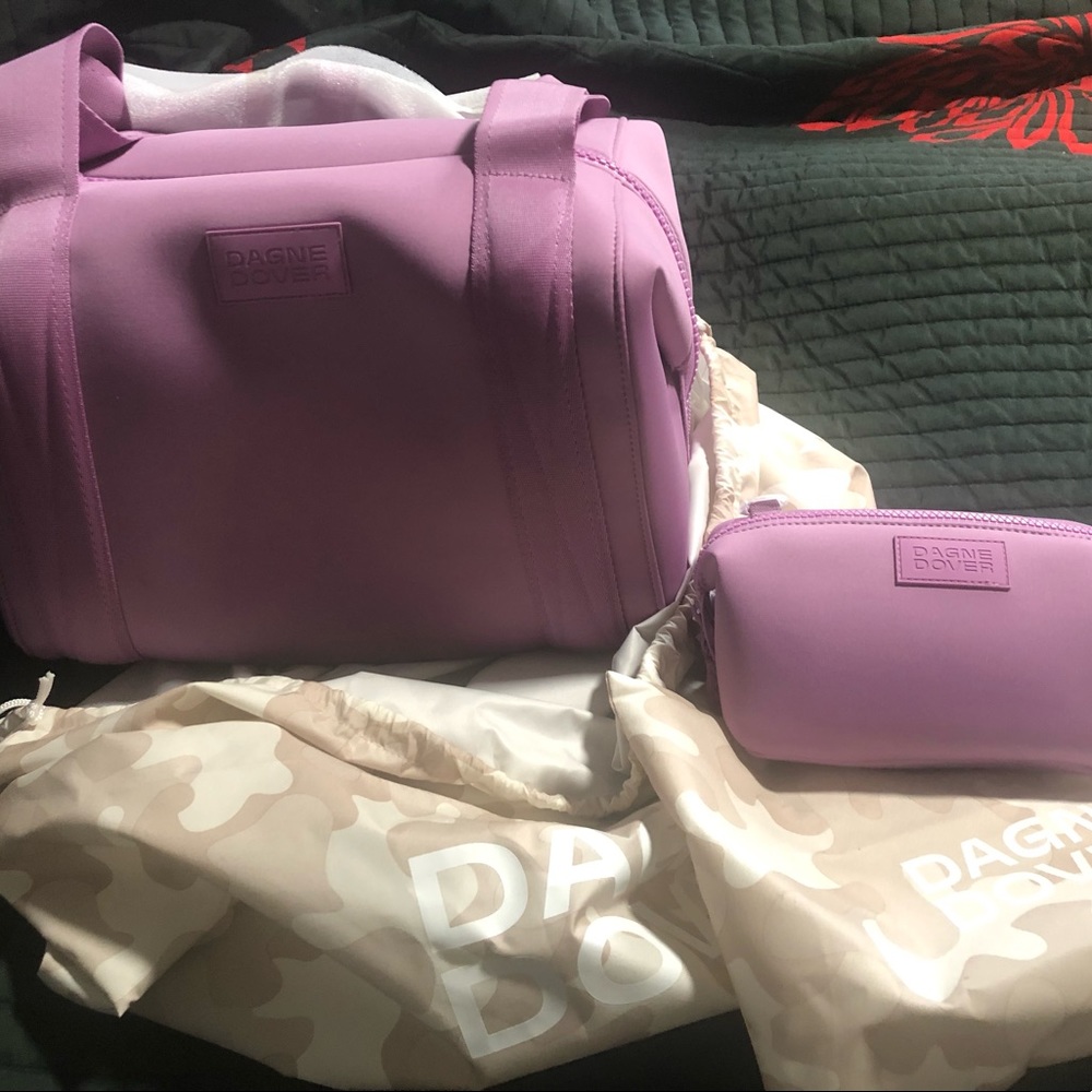 Dagne dover medium carryall and small toiletry bag bundle